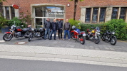 Abschlussstop bei Italobikes Becker in Laer